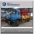 DONGFENG Good quality concrete mixer truck with hydraulic diesel pump boom pump truck 2014 China made